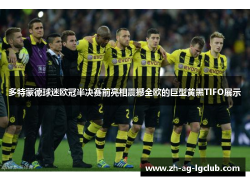 多特蒙德球迷欧冠半决赛前亮相震撼全欧的巨型黄黑TIFO展示